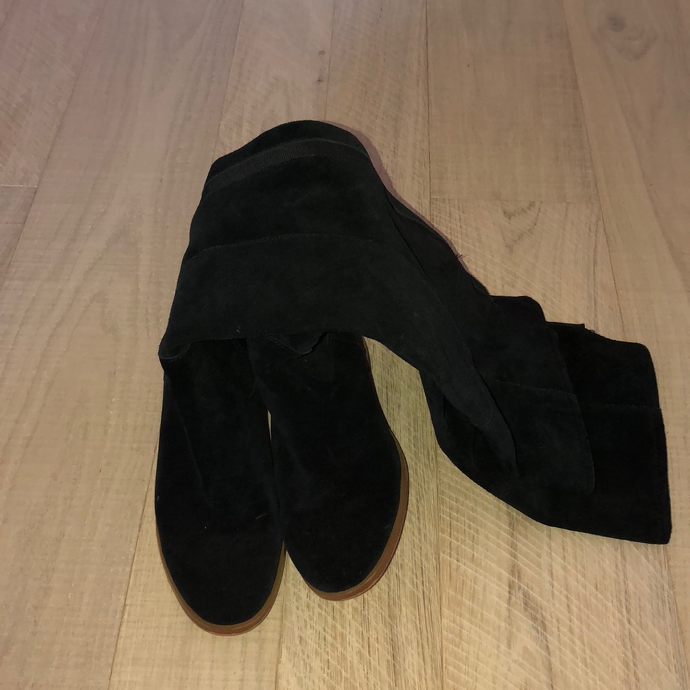Black over the knee Marc fisher boots